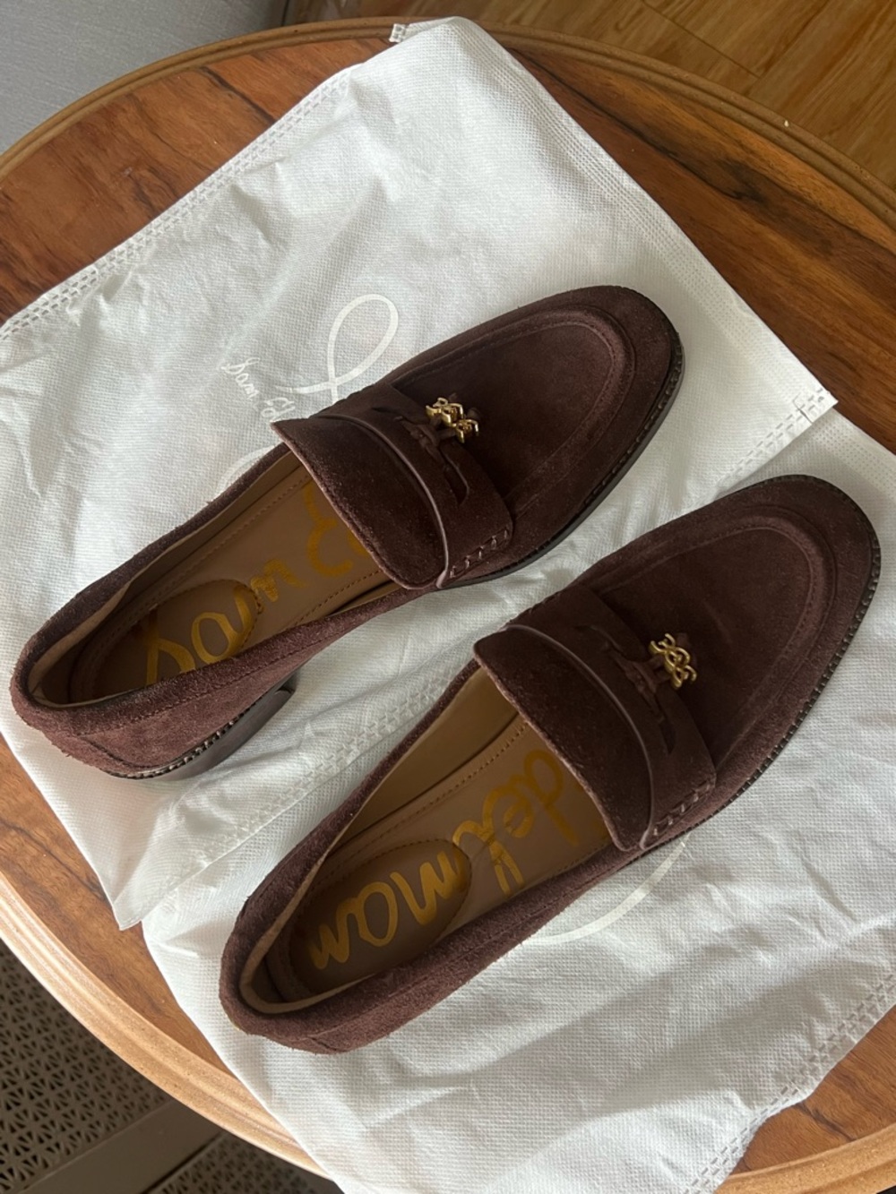 Sam Edelman Suede Penny Loafers